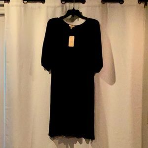 Como Vintage Navy Dress - Medium